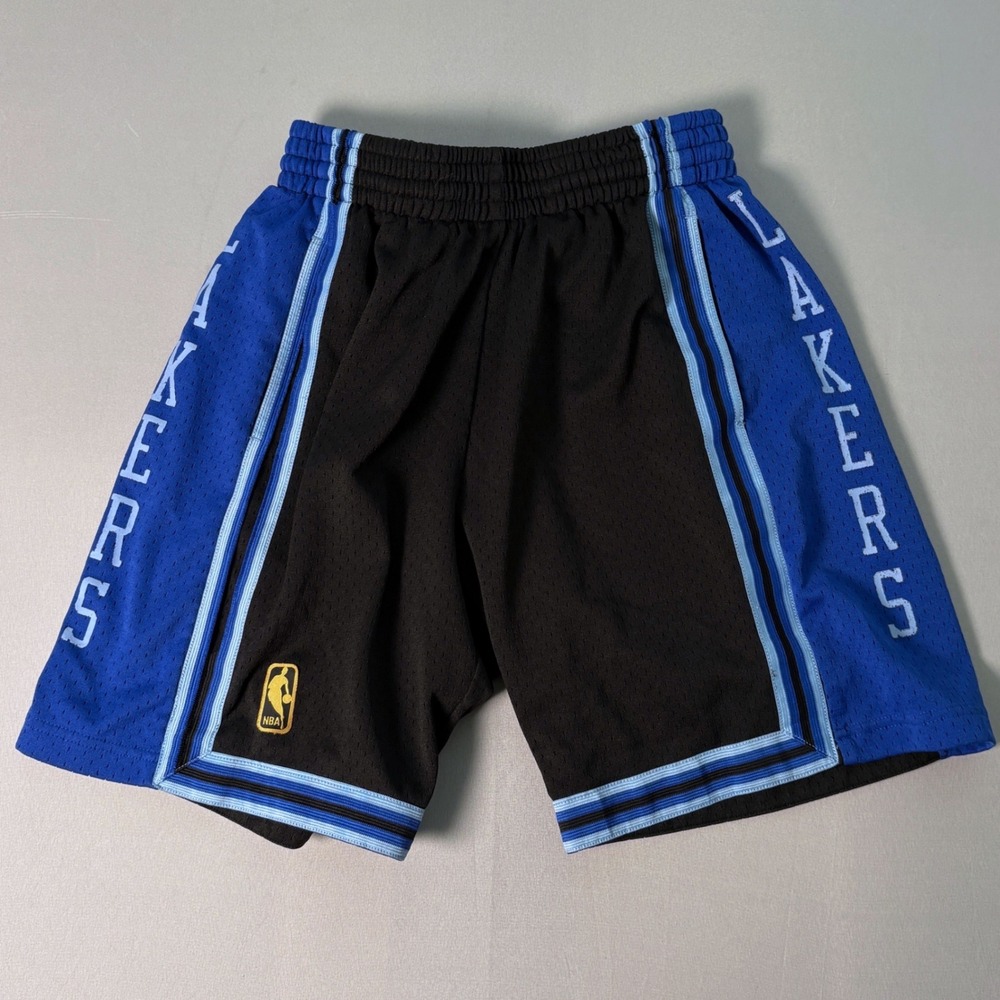 Mitchell & Ness Los Angeles Lakers Hardwood Classic Swingman Shorts Black Blue S